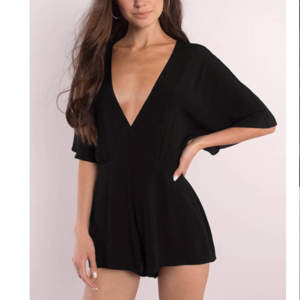 Danielle Open Back Romper